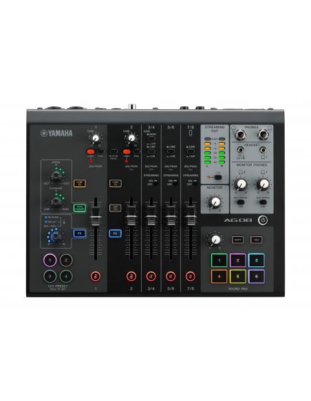 Mixer Yamaha AG08 black