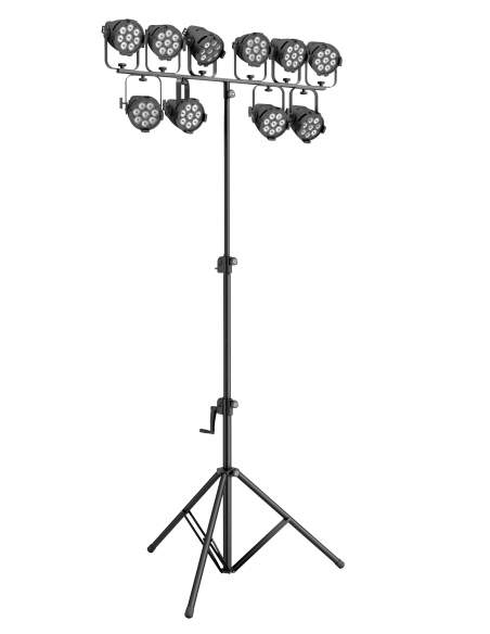 Teleskopinis stovas K&M 24730 juodas, 3m