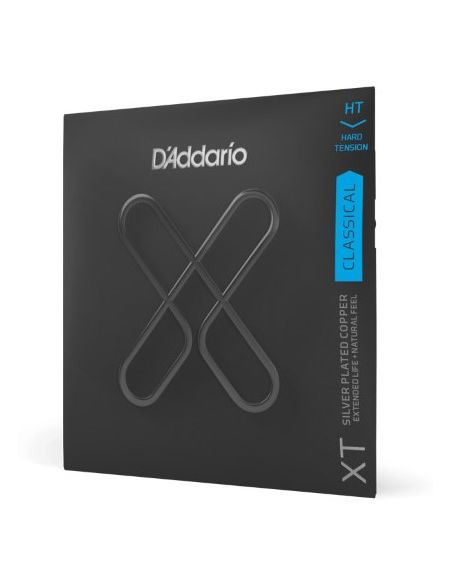 Stygos klasikinei gitarai D'addario XT Coated HT XTC46