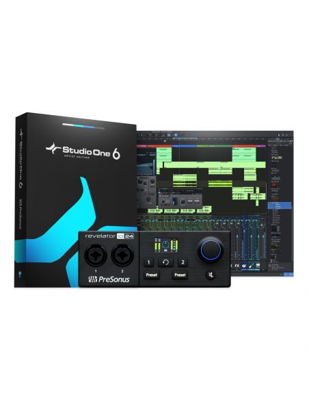 Audio interface Presonus Revelator io24, black