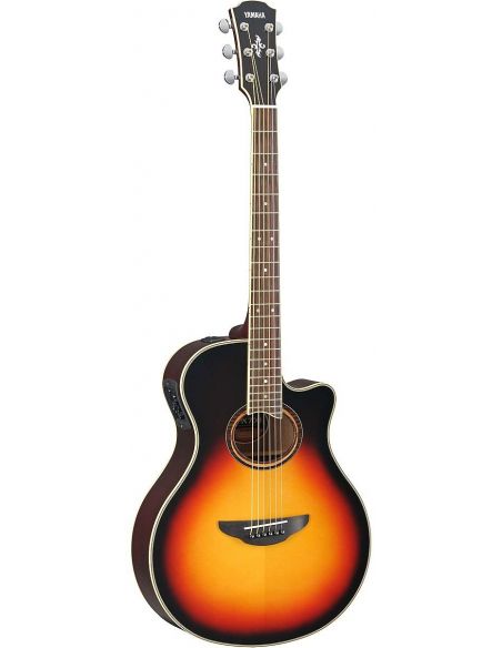 Elektroakustinė gitara Yamaha APX700II smuiko saulės tekėjimo spalva