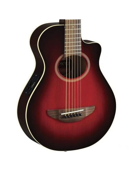 Electro-acoustic guitar Yamaha APXT2 Dark Red Burst