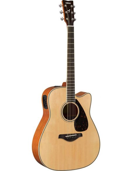 Elektroakustinė gitara Yamaha FGX820C Natūralaus medžio spalva