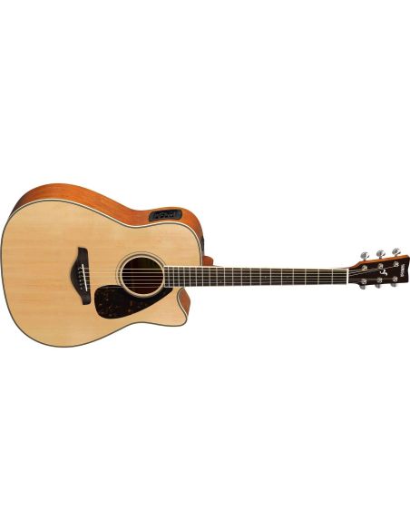 Elektroakustinė gitara Yamaha FGX820C Natūralaus medžio spalva