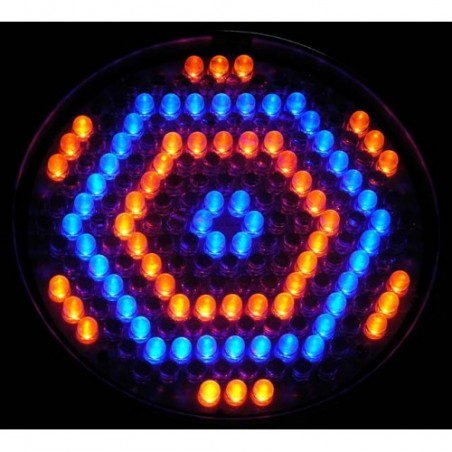 Prožektorius LED PAR 64 RGBW BK