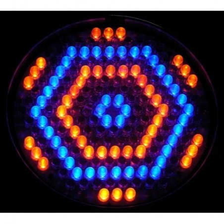 Prožektorius LED PAR 64 RGBW RE BK