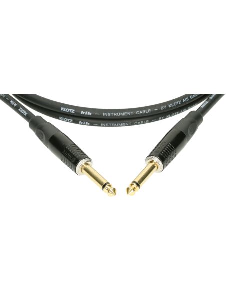 Instrumentinis kabelis Klotz KIKKG6.0PPSW, 6m juodas