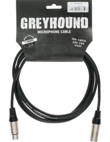 Kabelis mikrofonui Klotz Greyhound GRG1FM10.0, 10m