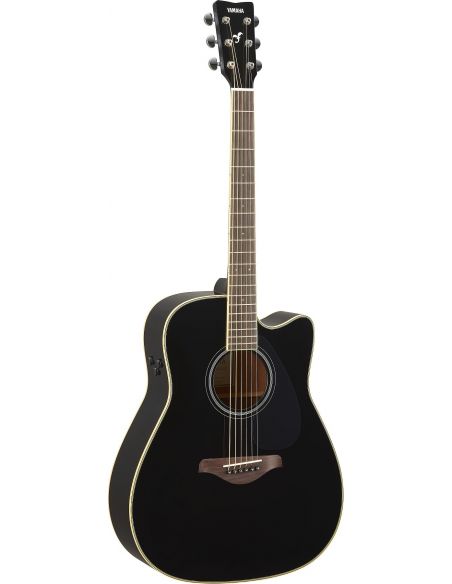 Trans-akustinė gitara Yamaha FGC-TA BL