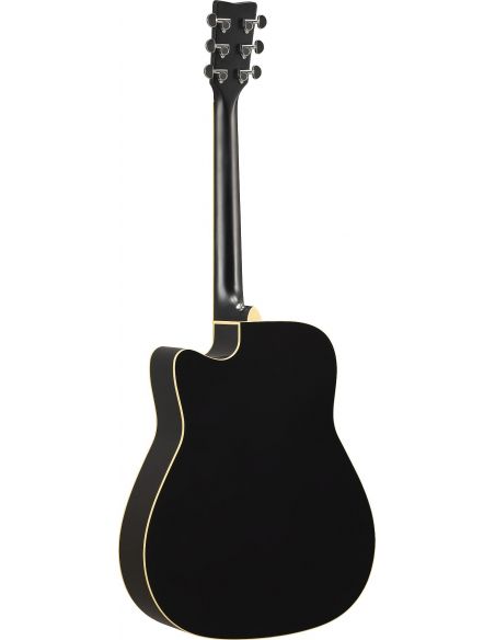 Trans-akustinė gitara Yamaha FGC-TA BL