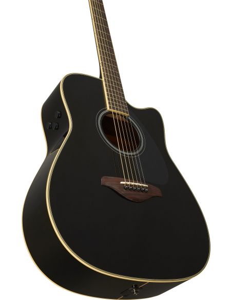 Trans-akustinė gitara Yamaha FGC-TA BL