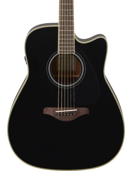 Trans-akustinė gitara Yamaha FGC-TA BL