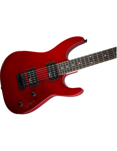 Electric guitar Jackson Dinky JS11 AH FB Metallic Red