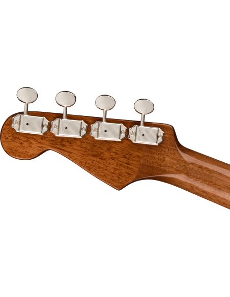 Electroacoustic tenor ukulele Fender Montecito Shaded Edge Burst
