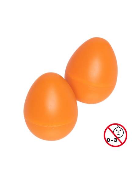 Pair of plastic Egg Shakers Stagg EGG-2 OR