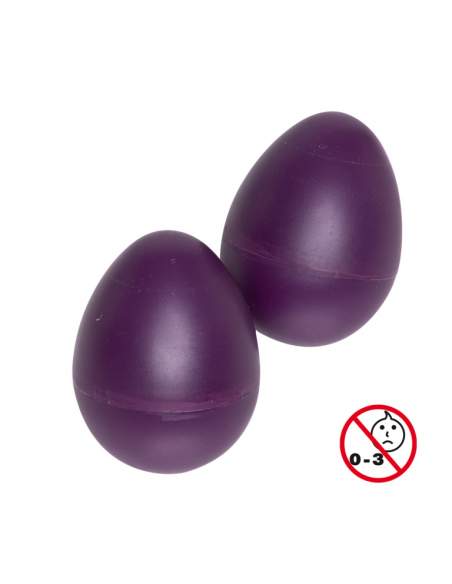 Pair of plastic Egg Shakers Stagg EGG-2 PP