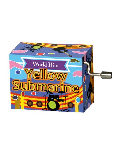 Music box Fridolin Yellow Submarine,World Hits Rock'n Pop