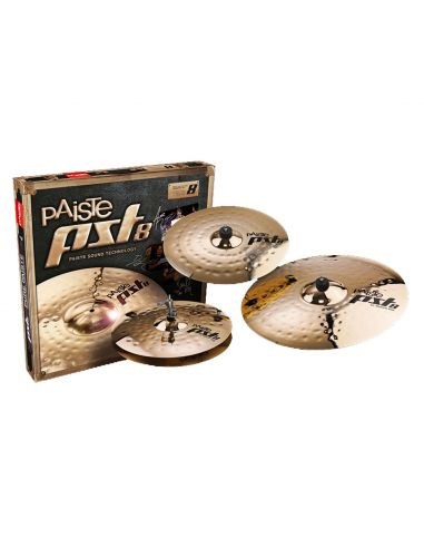 Būgnų lėkščių komplektas Paiste PST 8 Reflector Universal (14/16/20)