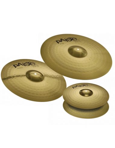 Būgnų lėkščių komplektas Paiste 101 Brass Universal (14/16/20)