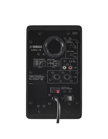 Studijinės monitorinės kolonėlės Yamaha HS3 juodos