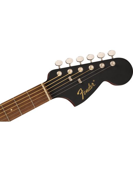 Elektroakustinė gitara Fender Monterey Standard BLK W/B