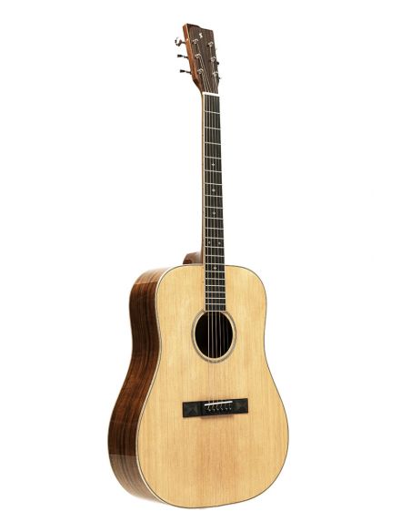 Acoustic dreadnought guitar with cutaway Stagg SA45 D-AC