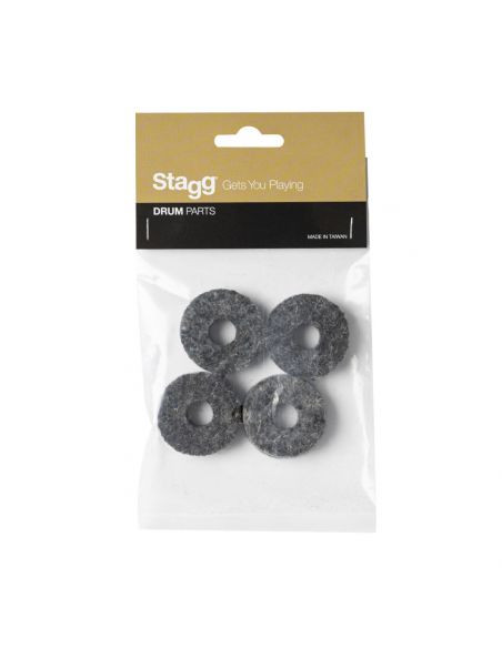 4 x felt washers for Cymbal Stagg SPRF1-4