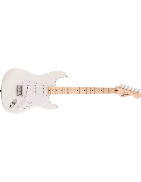 Electric guitar Fender Squier Sonic Stratocaster HT Arctic White