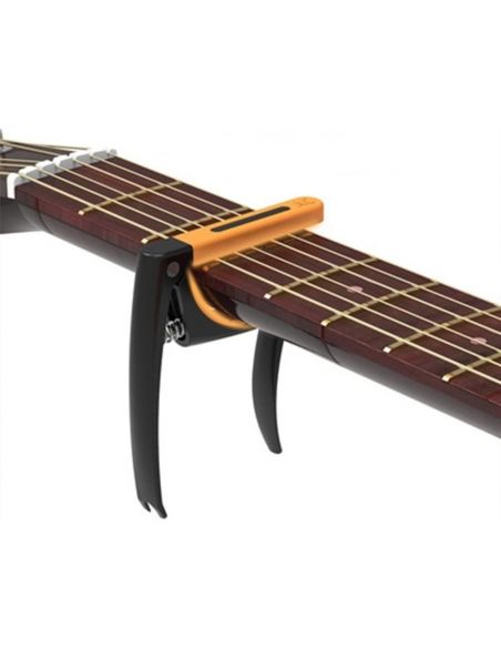 Universal Capo for guitar Solo S-09 orange