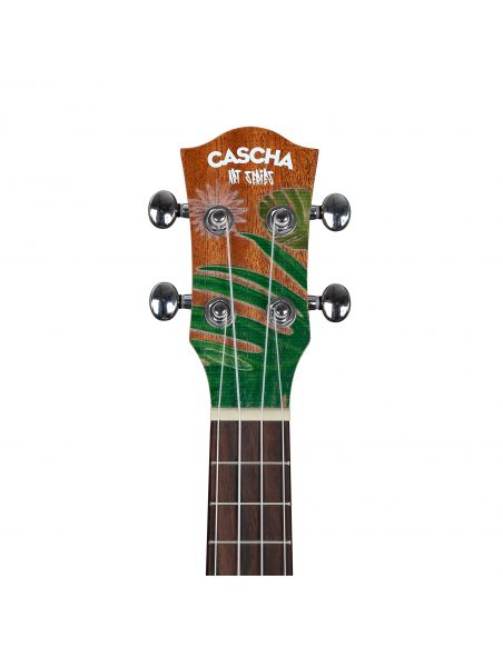 Soprano ukulele Cascha Art Leafy HH 2602