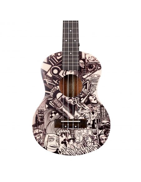 Tenor ukulele Cascha Art Sketch HH 2609