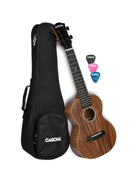Concert ukulele Cascha Acacia All Solid HH 2310