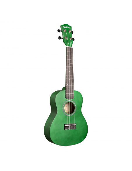 Concert ukulele Cascha Linden green CUC104
