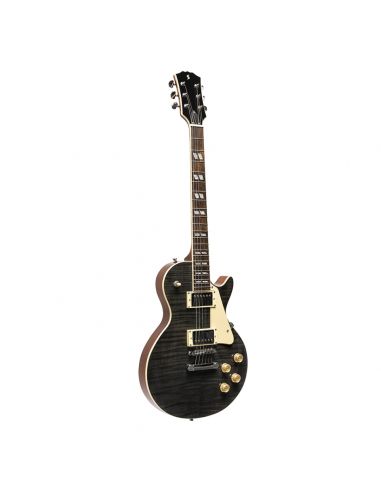 Electric guitar Stagg SEL-DLX TR BLK