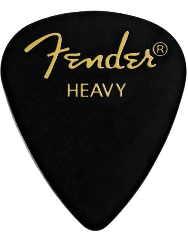 Mediatorius Fender Black 351 Heavy 0.97