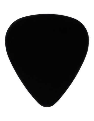 Guitar pick without logo Muzi black 0,60mm