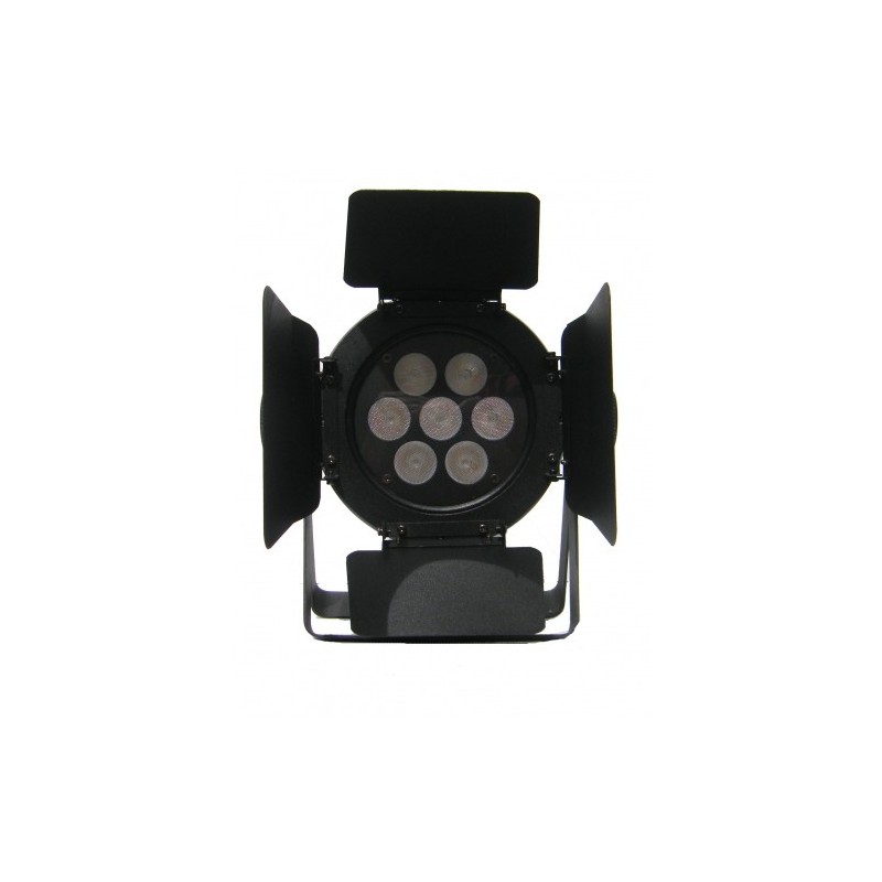 Prožektorius LED PAR 36 7x10W RGBW 4in1 IP65