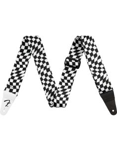 Diržas gitarai Fender Checker Poly Strap, šachmatinis