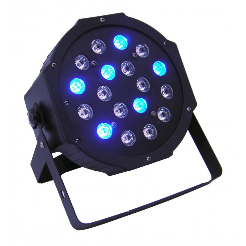 Prožektorius LED PAR 56 18x3W RGB