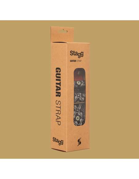Guitar strap Stagg 30th SWO-30TH-GREY