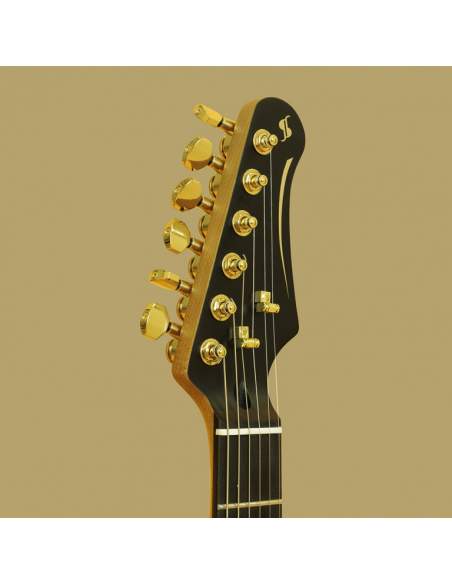 Electric guitar Stagg 30TH LEGACY BLK