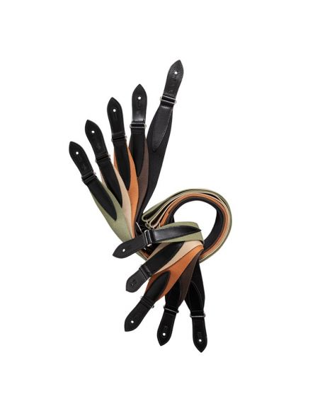 Gitaros diržas Stagg SWO-COT-CL BLK