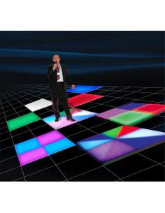 LED grindys 1x1m RGB DMX