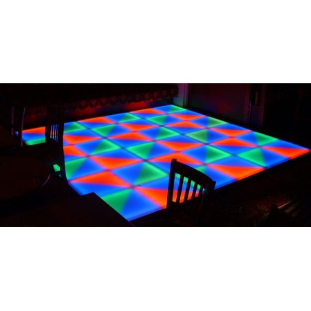 LED grindys 1x1m RGB DMX