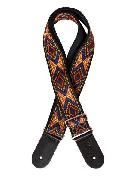 Guitar strap Stagg SWO-SAM2-GOLD