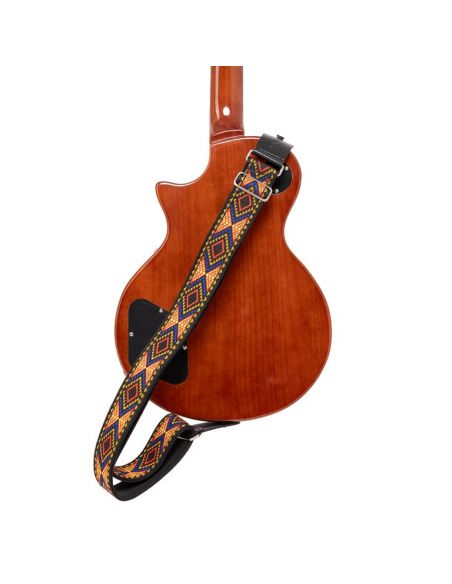 Guitar strap Stagg SWO-SAM2-GOLD