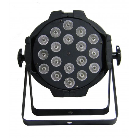 Prožektorius Flash LED PAR 64 18x10W RGBW 4in1 /Aluminium single cast