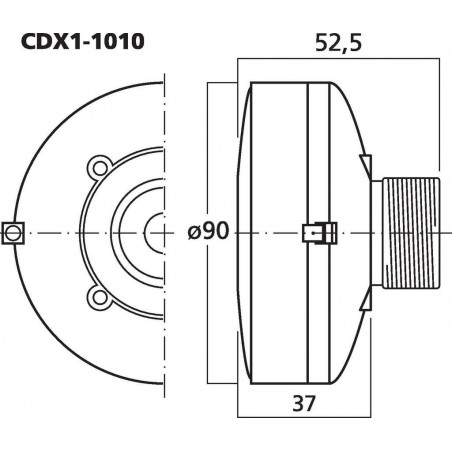 Celestion CDX1-1010 15 W, 8 Ω