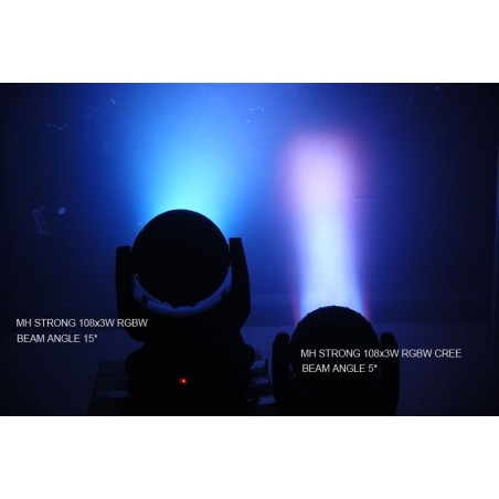 LED Judanti galva STRONG II 108x3W RGBW CREE BEAM