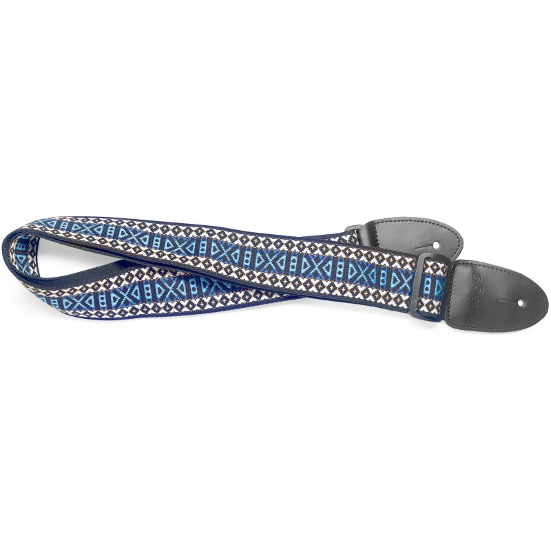 Guitar strap Stagg SWO HOOTNA BLU